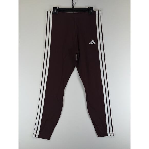 Adidas Tights Womens XL Aurora Ruby White W 3S SJ Leg Multisport Athletic Pants - Picture 1 of 7